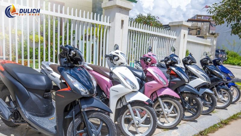 Phương tiện di chuyển tại Quy Nhơn - Thuê xe máy 