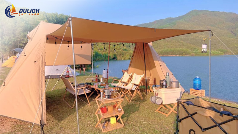 du lịch camping tại Quy Nhơn