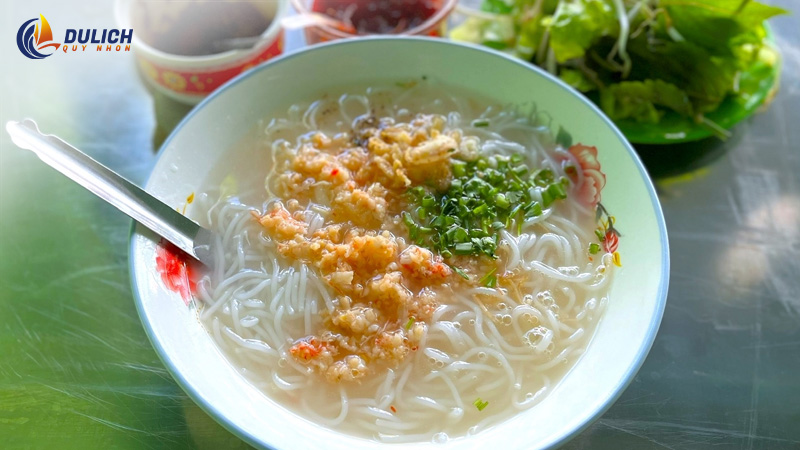 Bún tôm Quy Nhơn – Vị ngọt thanh khó quên