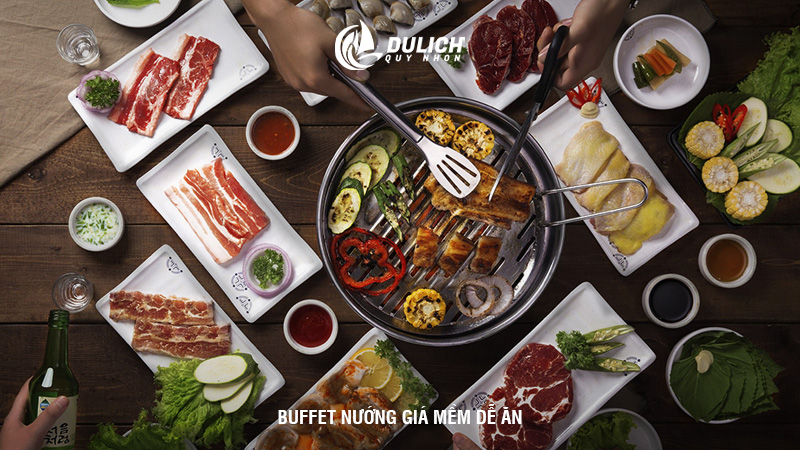 Buffet nướng giá mềm dễ ăn