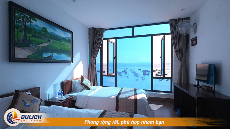 Phòng rộng rãi, phù hợp nhóm bạn