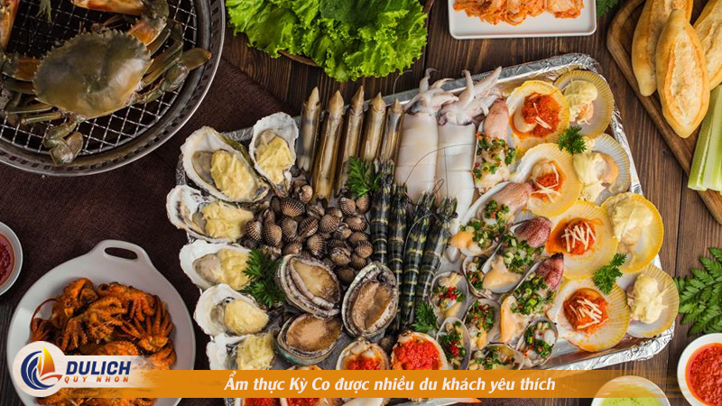 Ẩm thực Kỳ Co được nhiều du khách yêu thích