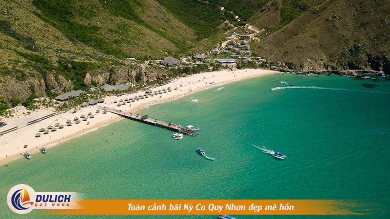 Toàn cảnh bãi Kỳ Co Quy Nhơn đẹp mê hồn