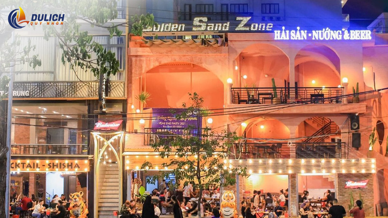 Golden Sand Zone – hải sản & BBQ, thích hợp hội nhóm