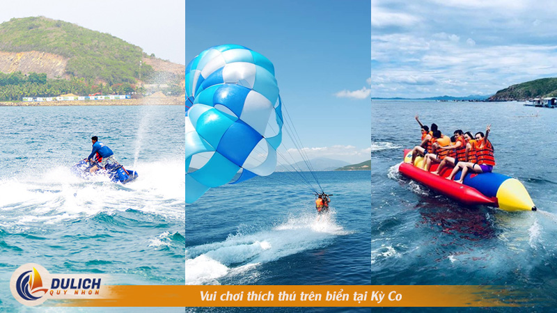 Vui chơi thích thú trên biển tại Kỳ Co