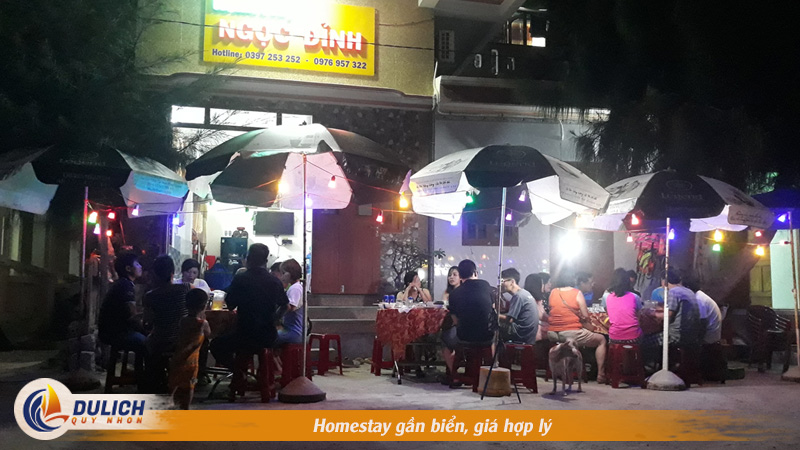 Homestay gần biển, giá hợp lý