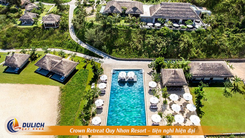 Crown Retreat Quy Nhơn Resort – tiện nghi hiện đại
