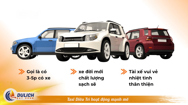 Taxi Diêu Trì hoạt động mạnh mẽ