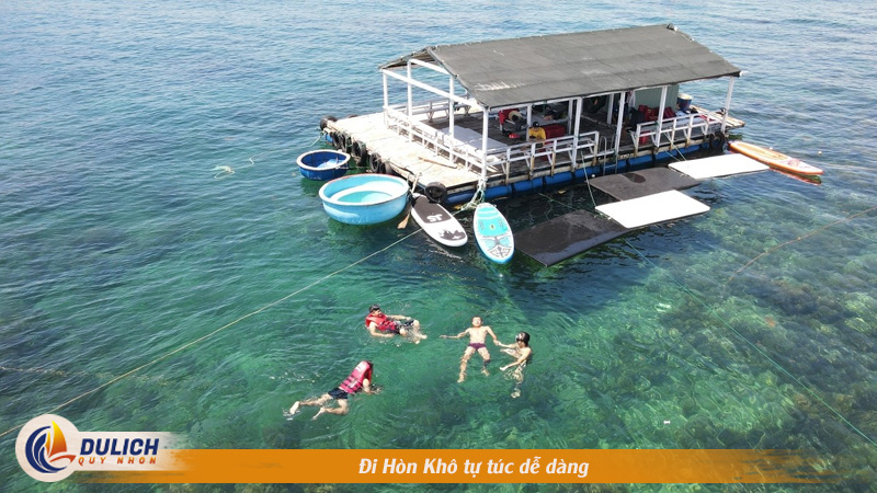 Đi Hòn Khô tự túc dễ dàng