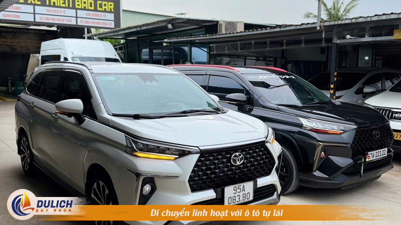 Di chuyển linh hoạt với ô tô tự lái
