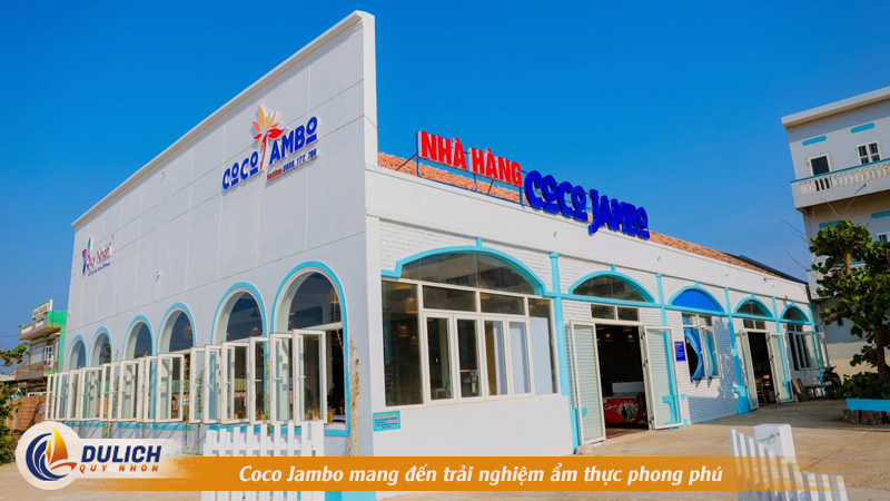 Coco Jambo mang đến trải nghiệm ẩm thực phong phú 