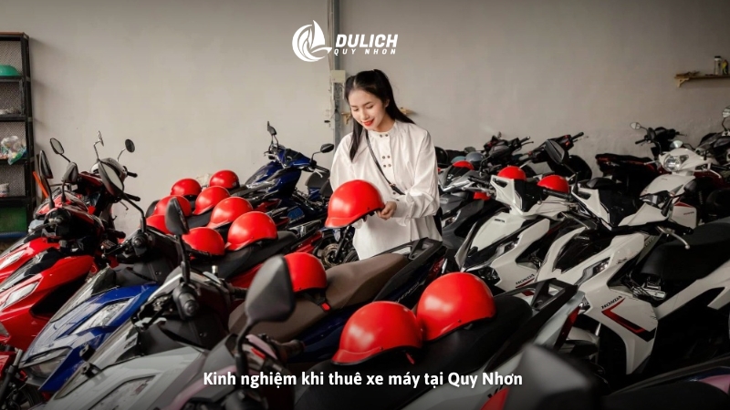 Kinh nghiệm khi thuê xe máy tại Quy Nhơn 