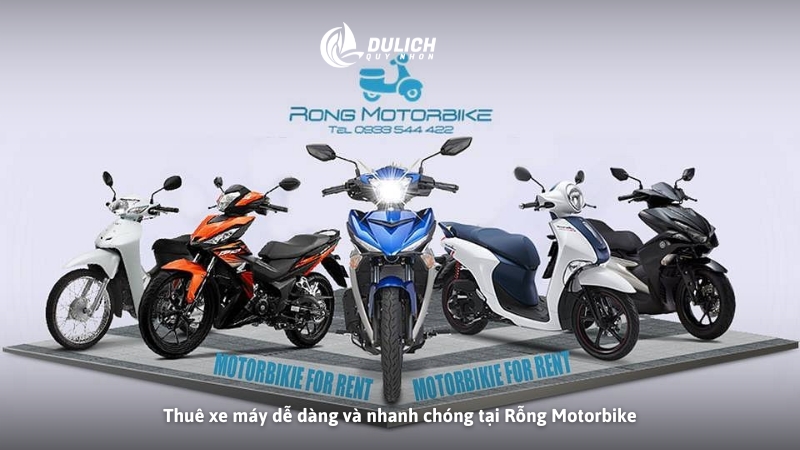 Thuê xe máy dễ dàng và nhanh chóng tại Rỗng Motorbike