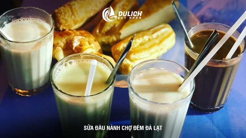 Sữa đậu nành chợ đêm Đà Lạt