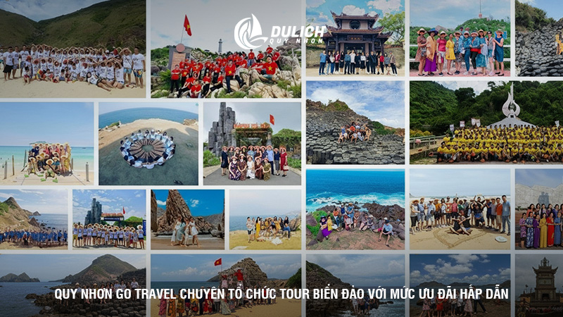 Quy Nhơn Go Travel chuyên tổ chức tour biển đảo với mức ưu đãi hấp dẫn