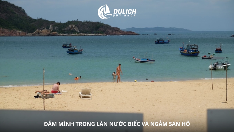 Đắm mình trong làn nước biếc và ngắm san hô
