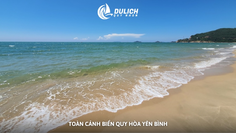 Toàn cảnh biển Quy Hòa yên bình