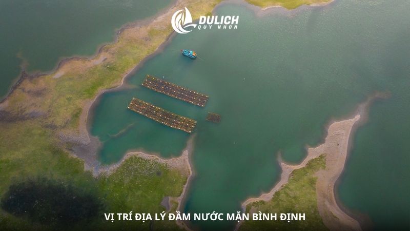 Vị trí địa lý đầm nước mặn Bình Định
