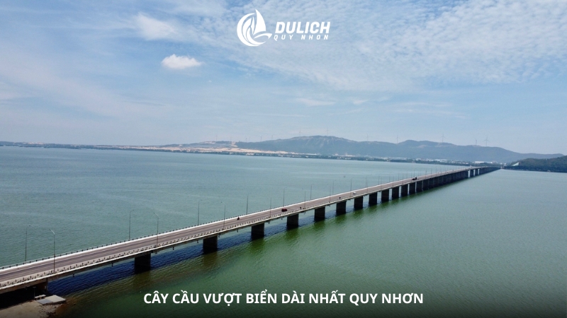 Cây cầu vượt biển dài nhất Quy Nhơn