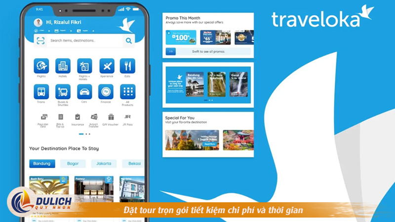 Đặt tour trọn gói tiết kiệm chi phí và thời gian