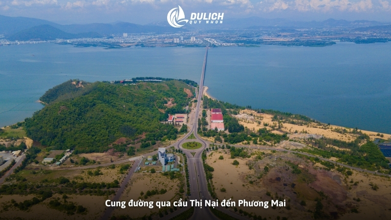 Cung đường qua cầu Thị Nại đến Phương Mai