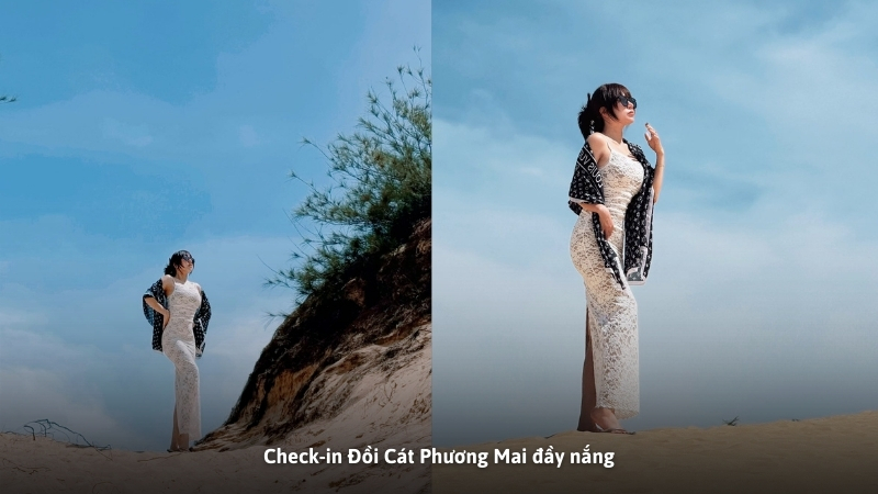 Check-in Đồi Cát Phương Mai đầy nắng