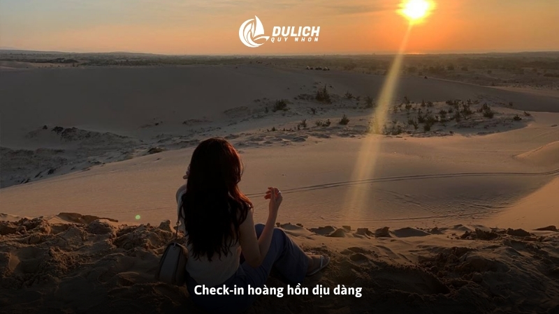 Check-in Đồi Cát Phương Mai đầy nắng