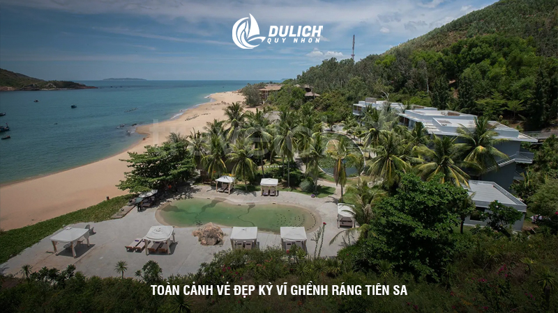 Toàn cảnh vẻ đẹp kỳ vĩ Ghềnh Ráng Tiên Sa