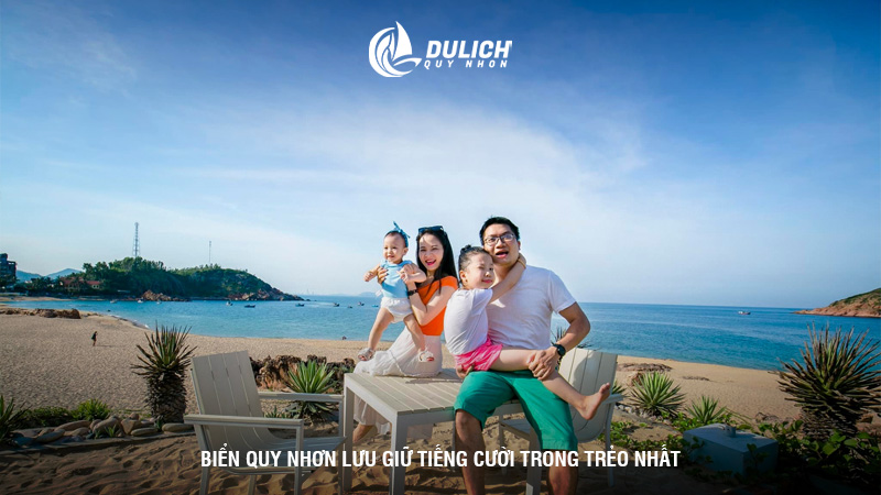 Biển Quy Nhơn lưu giữ tiếng cười trong trẻo nhất