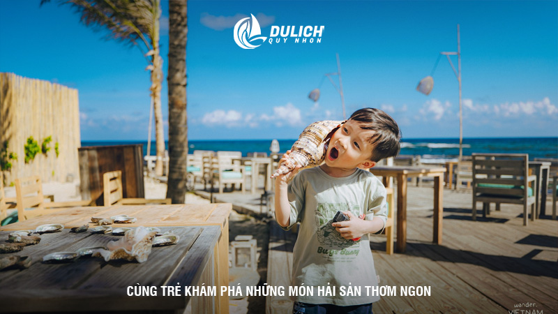 Cùng trẻ khám phá những món hải sản thơm ngon