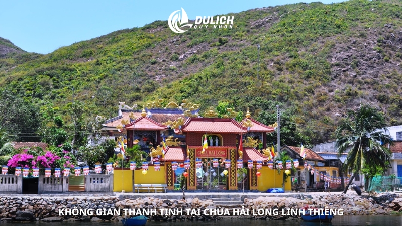 Không gian thanh tịnh tại chùa Hải Long linh thiêng