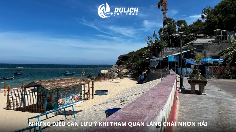 Những điều cần lưu ý khi tham quan làng chài Nhơn Hải