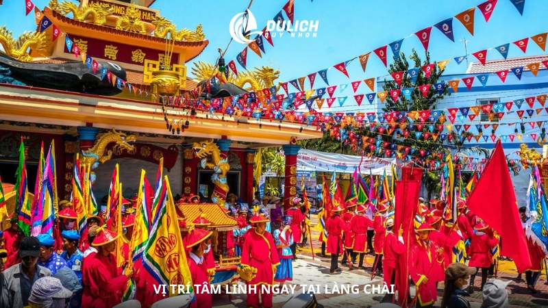 Vị trí tâm linh ngay tại làng chài