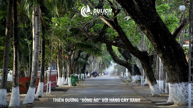 Thiên đường “sống ảo” với hàng cây xanh
