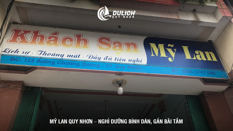 Mỹ Lan Quy Nhơn - Nghỉ dưỡng bình dân, gần bãi tắm
