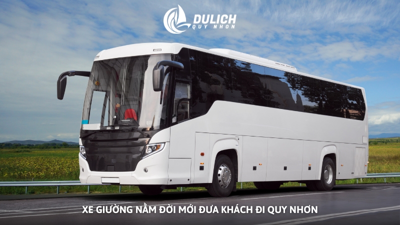 Xe giường nằm đời mới đưa khách đi Quy Nhơn