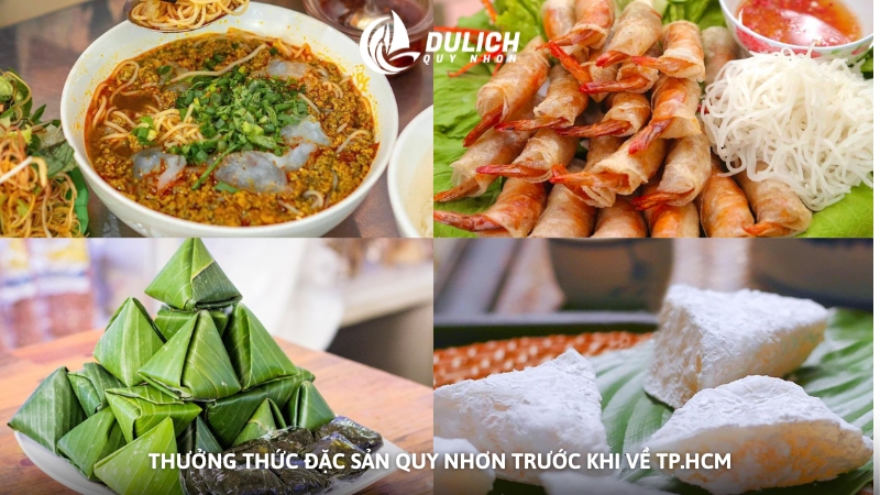 Thưởng thức đặc sản Quy Nhơn trước khi về TP.HCM