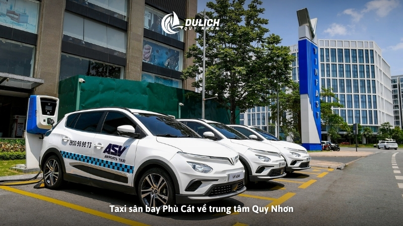 Taxi sân bay Phù Cát về trung tâm Quy Nhơn