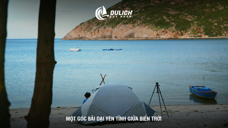 Một góc Bãi Dại yên tĩnh giữa biển trời