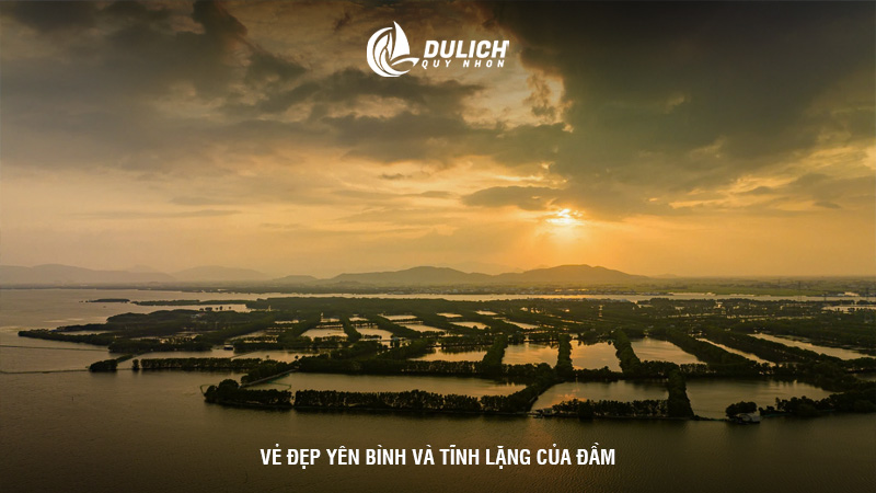 Vẻ đẹp yên bình và tĩnh lặng của đầm