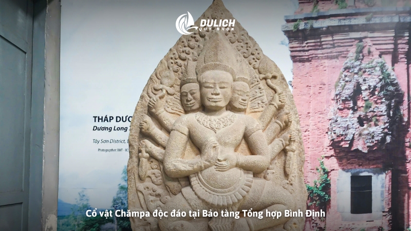 Cổ vật Chămpa độc đáo tại Bảo tàng Tổng hợp Bình Định