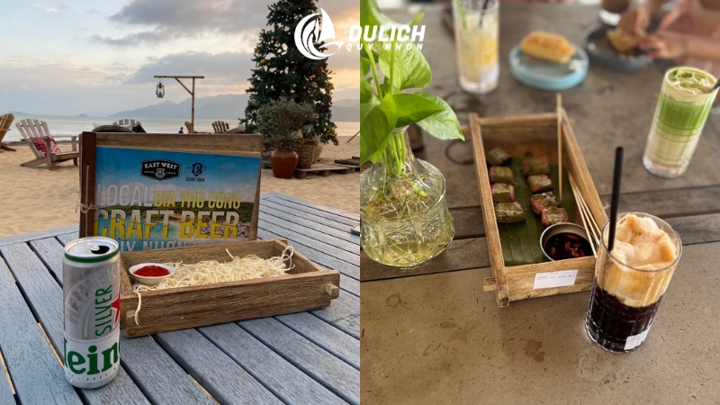 Ngồi chill giữa bãi cát trắng và lắng nghe sóng vỗ