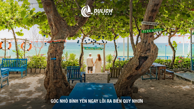Góc nhỏ bình yên ngay lối ra biển Quy Nhơn