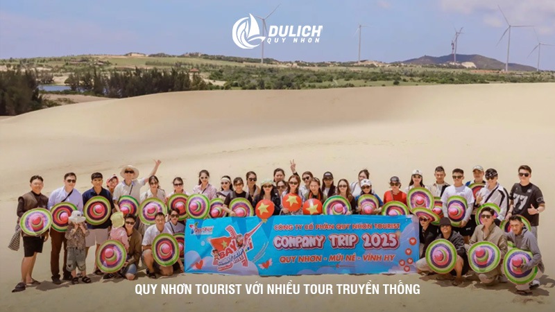 Quy Nhơn Tourist với nhiều tour truyền thống