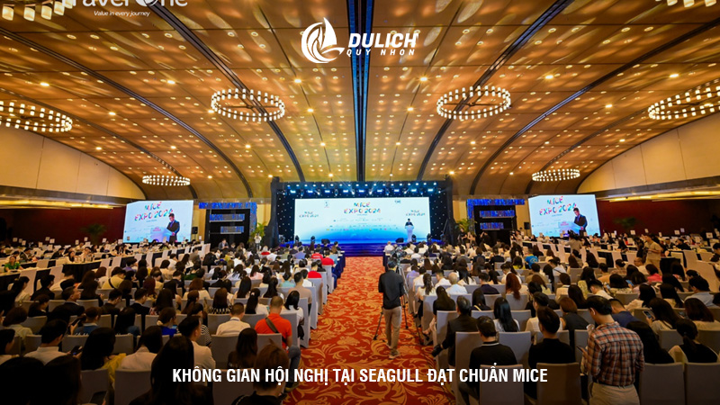 Không gian hội nghị tại Seagull đạt chuẩn MICE