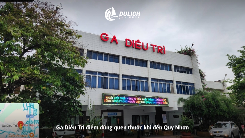 Ga Diêu Trì điểm dừng quen thuộc khi đến Quy Nhơn