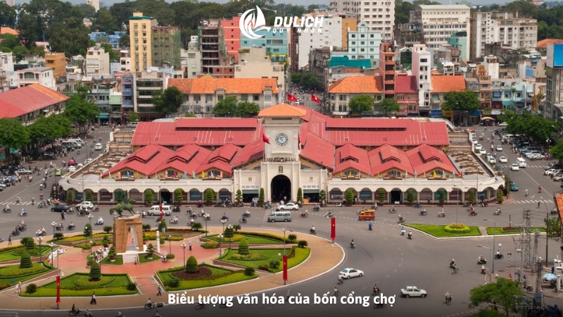 Biểu tượng văn hóa của bốn cổng chợ