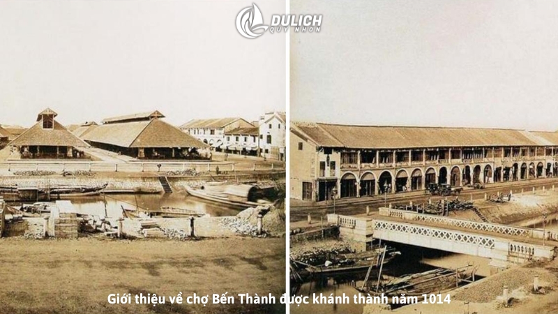Giới thiệu về chợ Bến Thành được khánh thành năm 1014