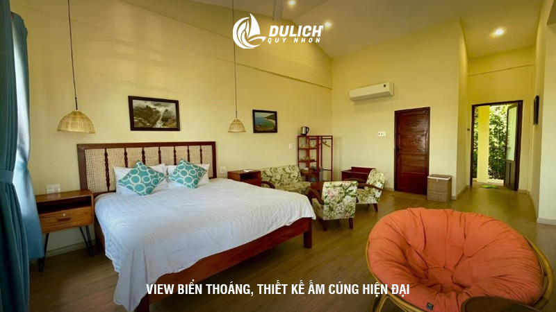 View biển thoáng, thiết kế ấm cúng hiện đại
