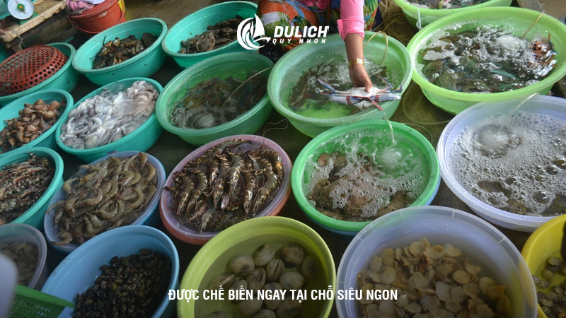 Được chế biến ngay tại chỗ siêu ngon